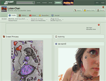 Tablet Screenshot of lolee-chan.deviantart.com