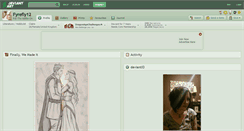 Desktop Screenshot of fyrefly12.deviantart.com