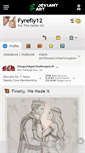 Mobile Screenshot of fyrefly12.deviantart.com