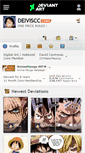 Mobile Screenshot of deiviscc.deviantart.com