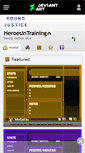 Mobile Screenshot of heroesintraining.deviantart.com