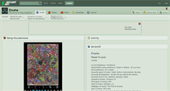Desktop Screenshot of enuma.deviantart.com