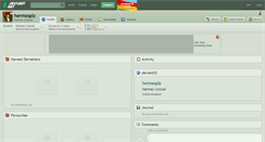 Desktop Screenshot of hermesplz.deviantart.com