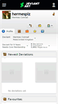 Mobile Screenshot of hermesplz.deviantart.com