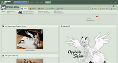 Desktop Screenshot of orphen-sirius.deviantart.com