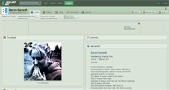 Desktop Screenshot of baron-samedi.deviantart.com