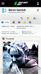 Mobile Screenshot of baron-samedi.deviantart.com