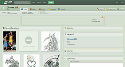 Desktop Screenshot of girlover206.deviantart.com