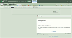 Desktop Screenshot of doctor-franken-stein.deviantart.com