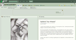 Desktop Screenshot of humanconstellation.deviantart.com