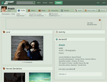 Tablet Screenshot of anazo.deviantart.com