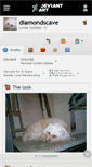 Mobile Screenshot of diamondscave.deviantart.com
