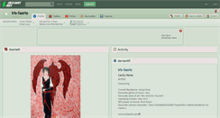 Desktop Screenshot of iris-faerie.deviantart.com