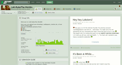 Desktop Screenshot of loki-rulesthe-world.deviantart.com