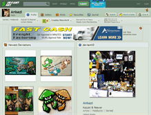 Tablet Screenshot of anisazi.deviantart.com