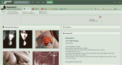 Desktop Screenshot of moenokori.deviantart.com