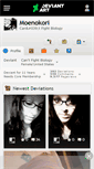 Mobile Screenshot of moenokori.deviantart.com