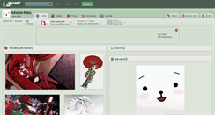 Desktop Screenshot of kinoko-hiou.deviantart.com