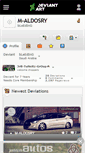 Mobile Screenshot of m-aldosry.deviantart.com