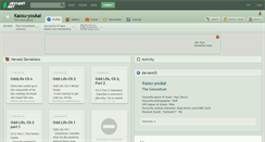 Desktop Screenshot of kaosu-youkai.deviantart.com