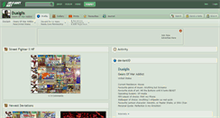 Desktop Screenshot of dualglis.deviantart.com