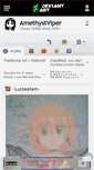 Mobile Screenshot of amethystviper.deviantart.com