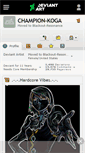 Mobile Screenshot of champion-koga.deviantart.com