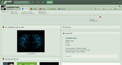 Desktop Screenshot of cheshire-luso.deviantart.com