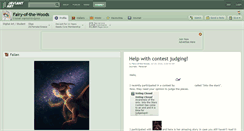 Desktop Screenshot of fairy-of-the-woods.deviantart.com