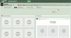 Desktop Screenshot of kynarra.deviantart.com