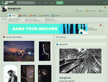 Tablet Screenshot of abangkunto.deviantart.com