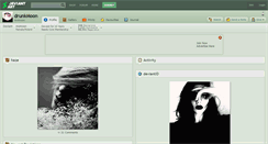 Desktop Screenshot of drunkmoon.deviantart.com