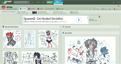 Desktop Screenshot of airkey.deviantart.com