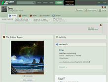 Tablet Screenshot of eesu.deviantart.com