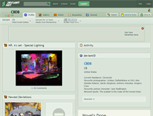 Tablet Screenshot of cbdb.deviantart.com