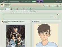 Tablet Screenshot of mistahlevi.deviantart.com