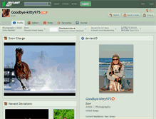 Tablet Screenshot of goodbye-kitty975.deviantart.com
