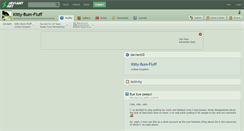 Desktop Screenshot of kitty-bum-fluff.deviantart.com