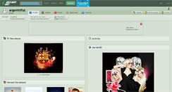 Desktop Screenshot of angemicifuz.deviantart.com