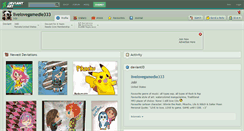 Desktop Screenshot of livelovegamedie333.deviantart.com