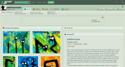 Desktop Screenshot of palebluecorpse.deviantart.com