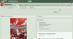 Desktop Screenshot of kittytextures.deviantart.com
