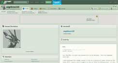 Desktop Screenshot of angelinme220.deviantart.com