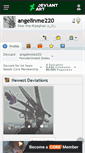 Mobile Screenshot of angelinme220.deviantart.com