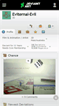 Mobile Screenshot of eviternal-evil.deviantart.com