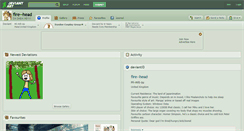 Desktop Screenshot of fire--head.deviantart.com