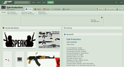 Desktop Screenshot of epik-productions.deviantart.com