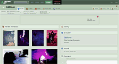 Desktop Screenshot of eddilover.deviantart.com