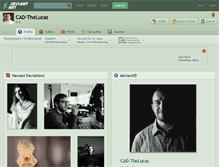 Tablet Screenshot of cad-thelucas.deviantart.com