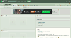 Desktop Screenshot of everythingplz.deviantart.com